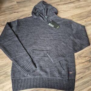 NWT Mens Indigo Hoodie Size S